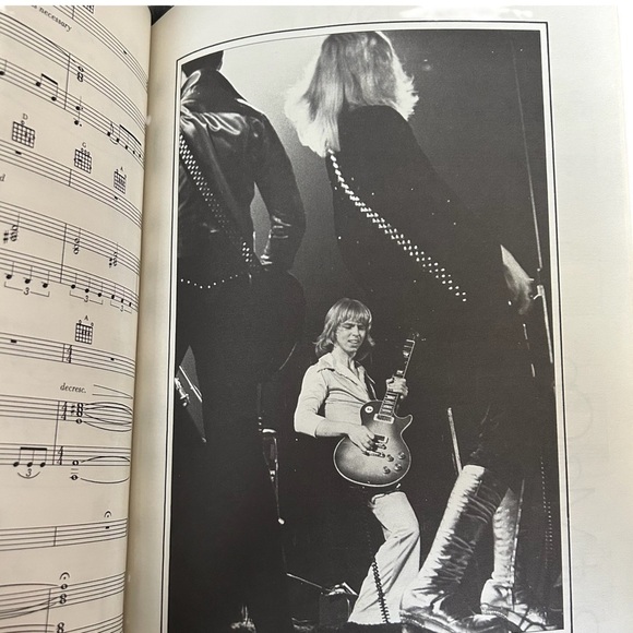 Vintage 1976 Crystal Ball Styx Piano and Guitar Sheet Music Booklet With Lyrics - Picture 4 of 16